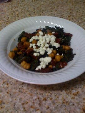 Balsamic sauteed kale