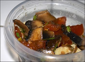 Easy Portabella Mushroom Salad