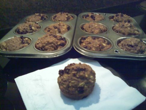 High Fiber, High Protein Muffins