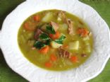 Slow Cooker Split Pea and Ham Soup