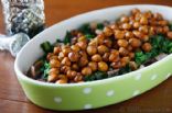 Image of Balsamic-glazed Chickpeas And Mustard Greens, Spark Recipes