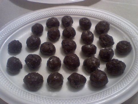 chocolate peanut butter balls