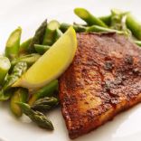 Image of Chili-rubbed Tilapia With Asparagus And Lemon, Spark Recipes