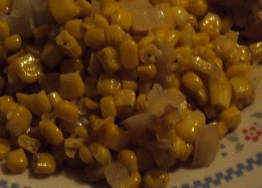 Fried Corn and Onions