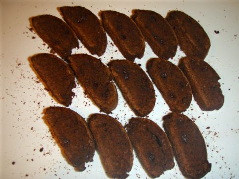 Chocolate chip biscotti