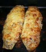 stuffed vegetarian zucchini
