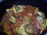 Eggplant & Chicken Stew