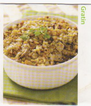 Eggplant Gratin
