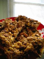 almond butter granola bars