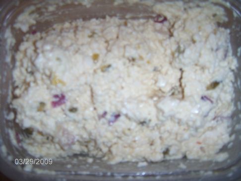 NON - Egg Salad or Faux Egg Salad with Tofu