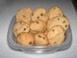 chocolate & peanut butter chips cookies