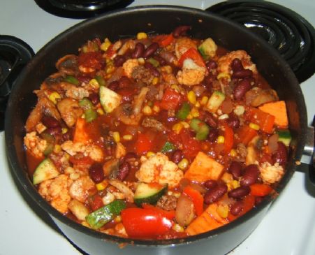 Image of Mostly Meatless Chili, Spark Recipes