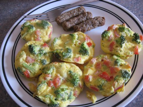 Mini Veggie & Egg Frittatas