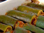 Beef and Bulgur-Stuffed Zucchini