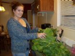 Fresh Turnips and Mustard Greens