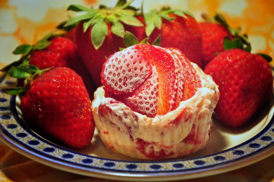 Image of Strawberry Cream Freeze, Spark Recipes