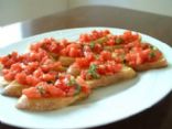Image of Bruschetta With Tomato, Onion And Basil, Spark Recipes
