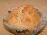 Whole Wheat Lemon Poppyseed Muffins EASY!