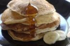 Banana Bran Pancakes