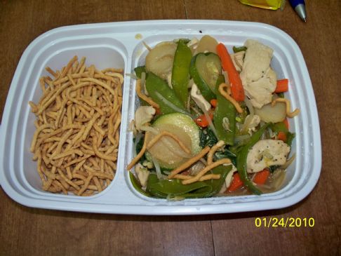Image of Chinese Chicken W/vegetable - Chow Mein Or Chop Suey, Spark Recipes