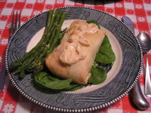 Image of Salmon En Croute With Spinach, Spark Recipes