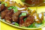 Image of Rachael Ray's Pecan Crusted Chicken Tenders And Salad With Tangy Maple Dressing, Spark Recipes