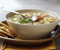 Roasted Turkey Vegetable Soup