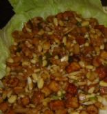 Crispy Tofu Lettuce Wraps
