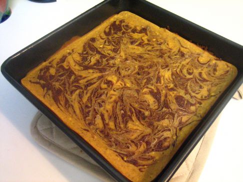 Pumpkin Cheesecake Brownies