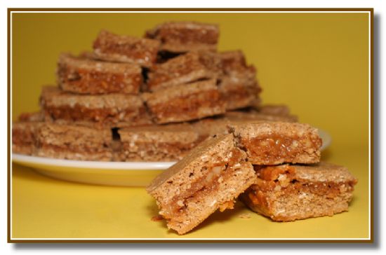 Nutty Butterscotch Oat Squares