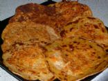 Low-Calorie Carrot Pancakes