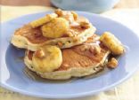 Image of Oatmeal-brown Sugar Pancakes With Banana-walnut Syrup, Spark Recipes