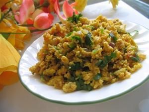 Egg burji