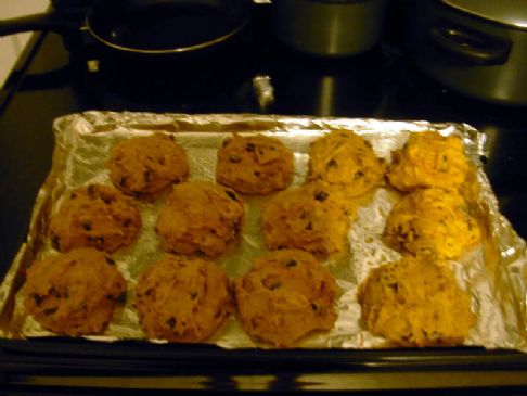 Image of My Version Pumpkin Choco Chip Cookies, Spark Recipes