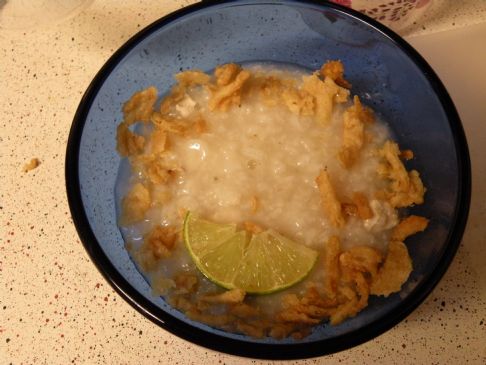 Thai/Vietnamese Style Rice Soup