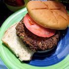 Image of Black Bean Veggie Burger, Spark Recipes