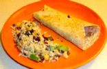 Veggie Crumble Rice Enchilada