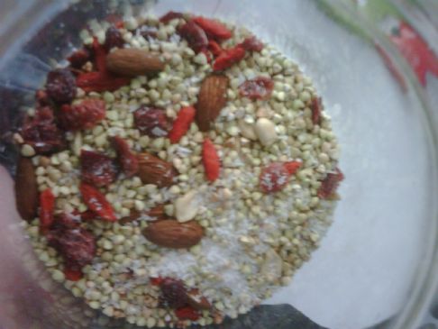 Raw Buckwheat & Coconut Cereal (Raw, and Gluten Free)