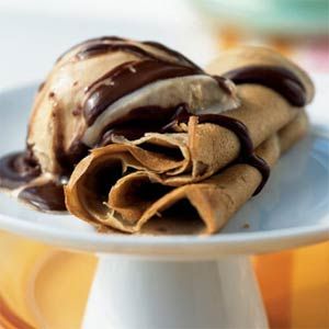 (Desserts) Espresso Crepes