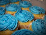 Blue Hawaiian Cupcakes