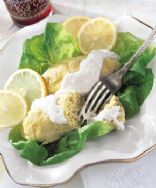 Image of (main) Smoked Whitefish Gefilte Fish With Lemon-horseradish Sauce, Spark Recipes