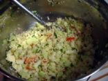 Mint Tabbouleh Salad, using Couscous
