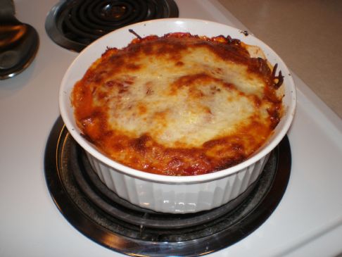 Ricotta Cheese Bake with Roasted Sirloin