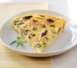 Image of Crustless Bacon & Asparagus Quiche, Spark Recipes