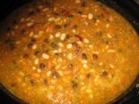 Wendy's Veggie Bean Soup - 1 cup serving